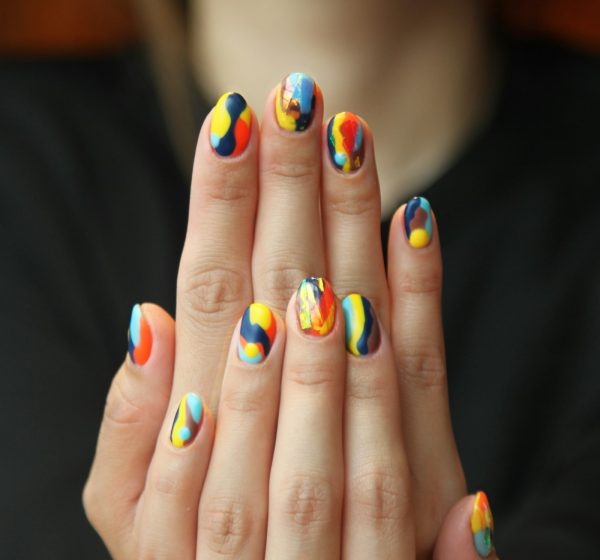 Nails with nail art